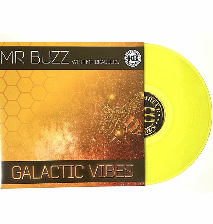 MR BUZZ/MR BRADDERS - The Galactic Vibes EP vinyl sleeve