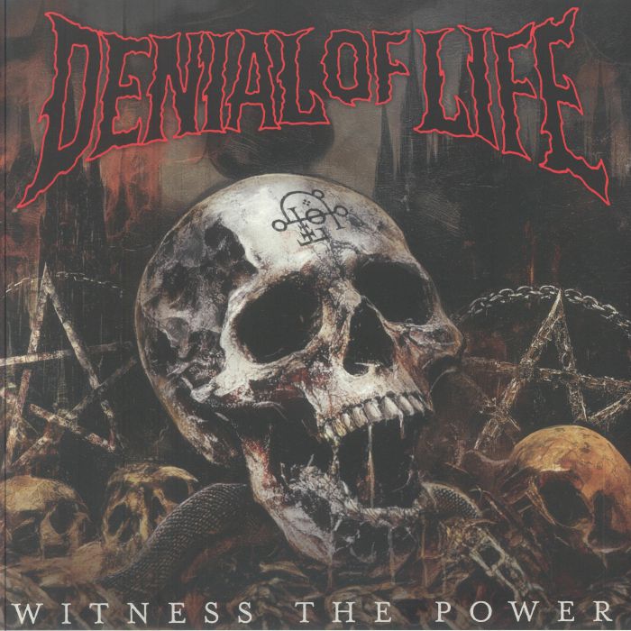 DENIAL OF LIFE - Witness The Power vinyl sleeve