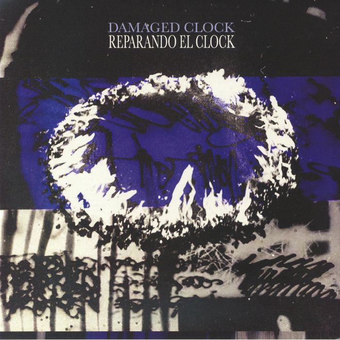 DAMAGED CLOCK - Reparando El Clock EP vinyl sleeve