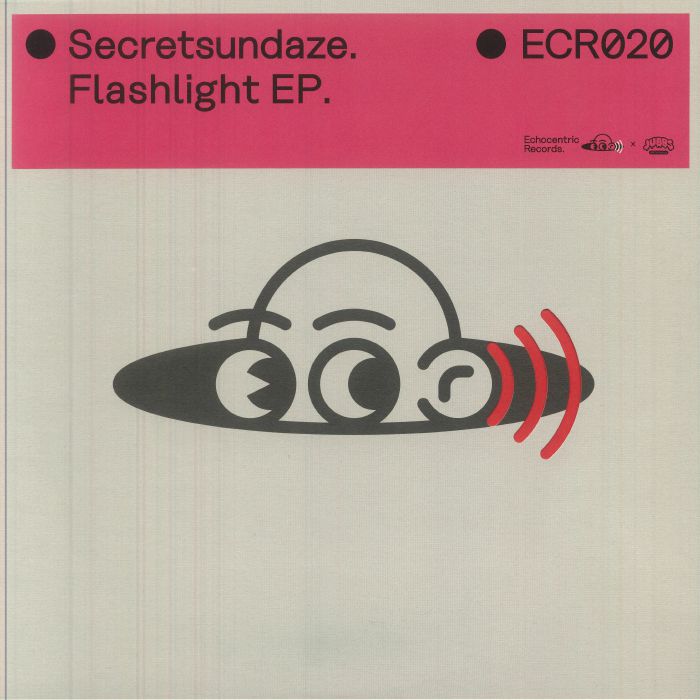 SECRETSUNDAZE - Flashlight EP vinyl sleeve