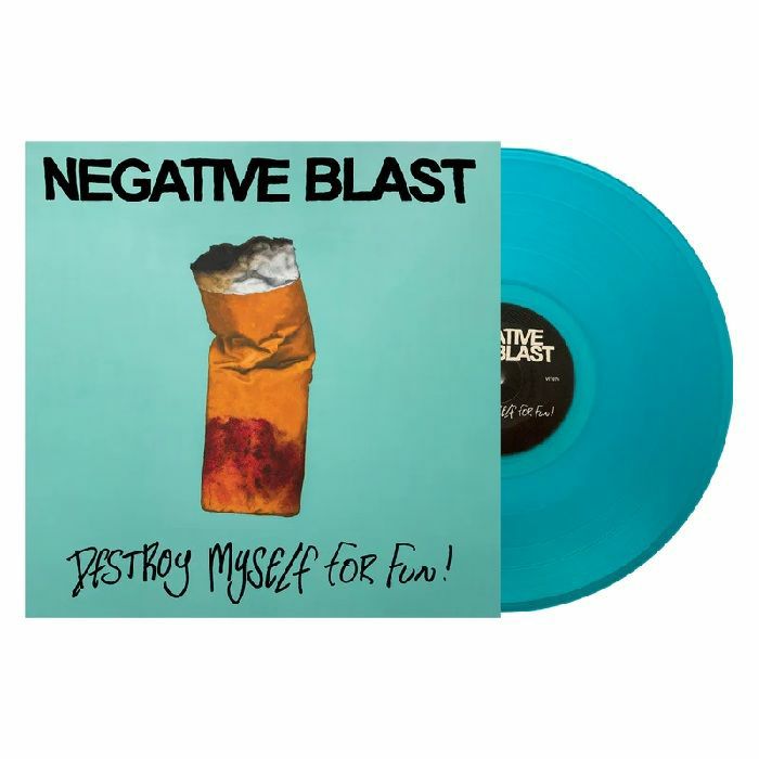 NEGATIVE BLAST - Destroy Myself For Fun! vinyl sleeve