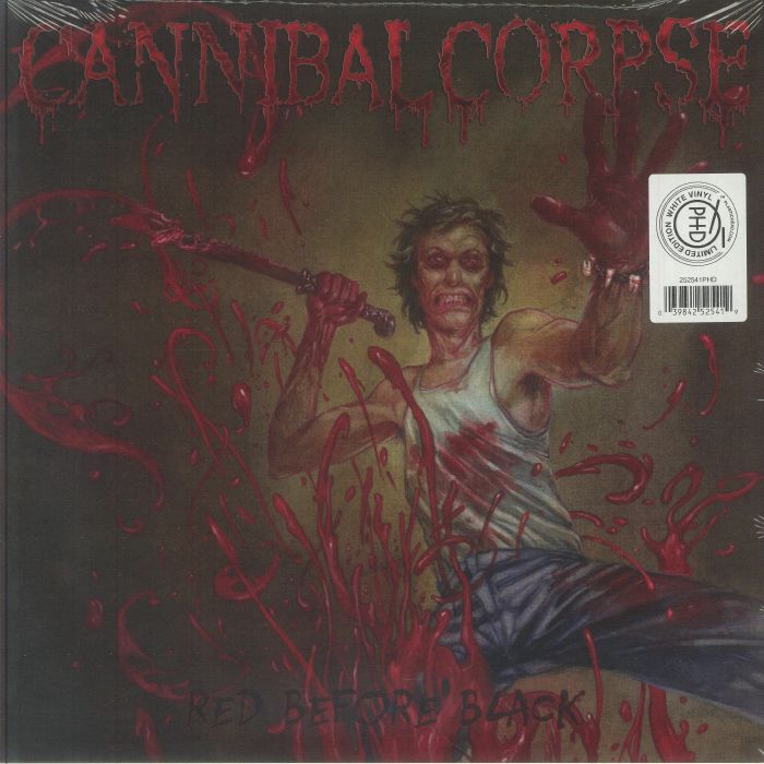CANNIBAL CORPSE - Red Before Black (reissue) vinyl sleeve