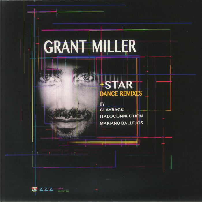 MILLER, Grant - Star: Dance Remixes vinyl sleeve