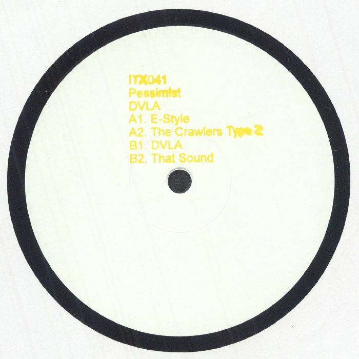 PESSIMIST - DVLA vinyl sleeve