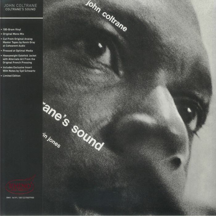 COLTRANE, John - Coltrane's Sound (mono) (Rhino High Fidelity edition) vinyl sleeve