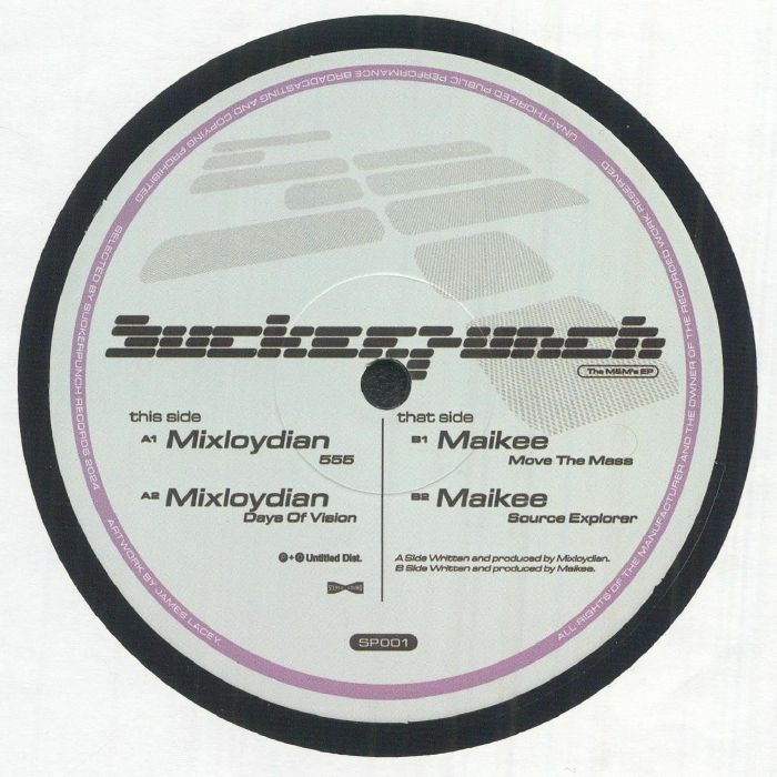 MIXLOYDIAN/MAIKEE - SUCKERPUNCH 001 vinyl sleeve