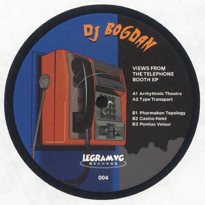 DJ BOGDAN - Views From The Telephone Booth EP vinyl sleeve