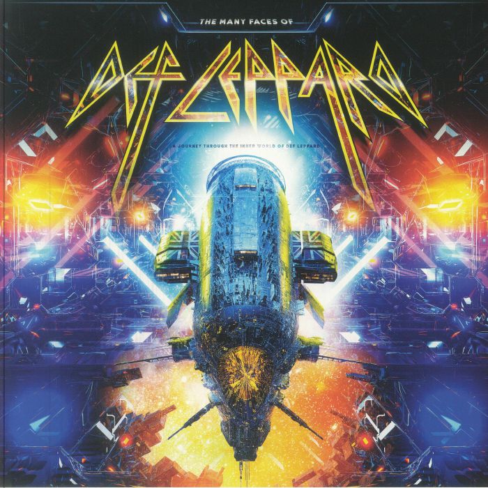DEF LEPPARD/VARIOUS - The Many Faces Of Def Leppard vinyl sleeve