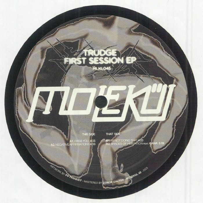 TRUDGE - First Session EP vinyl sleeve