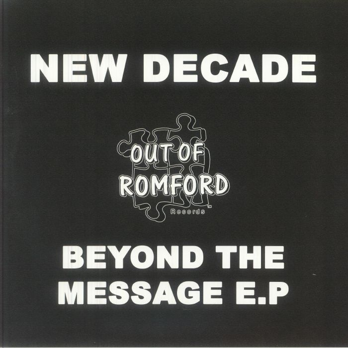 NEW DECADE - Beyond The Message vinyl sleeve
