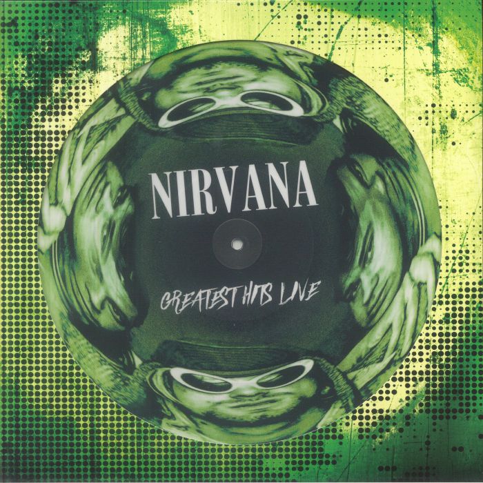 NIRVANA - Greatest Hits Live vinyl sleeve