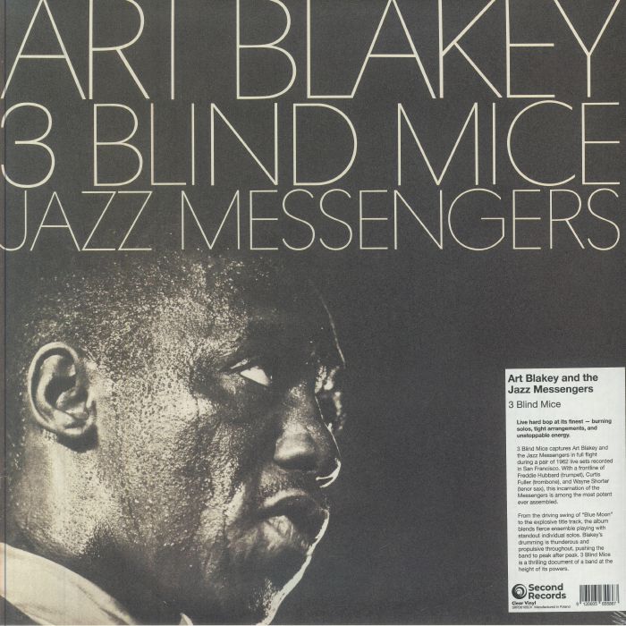 BLAKEY, Art & THE JAZZ MESSENGERS - 3 Blind Mice vinyl sleeve