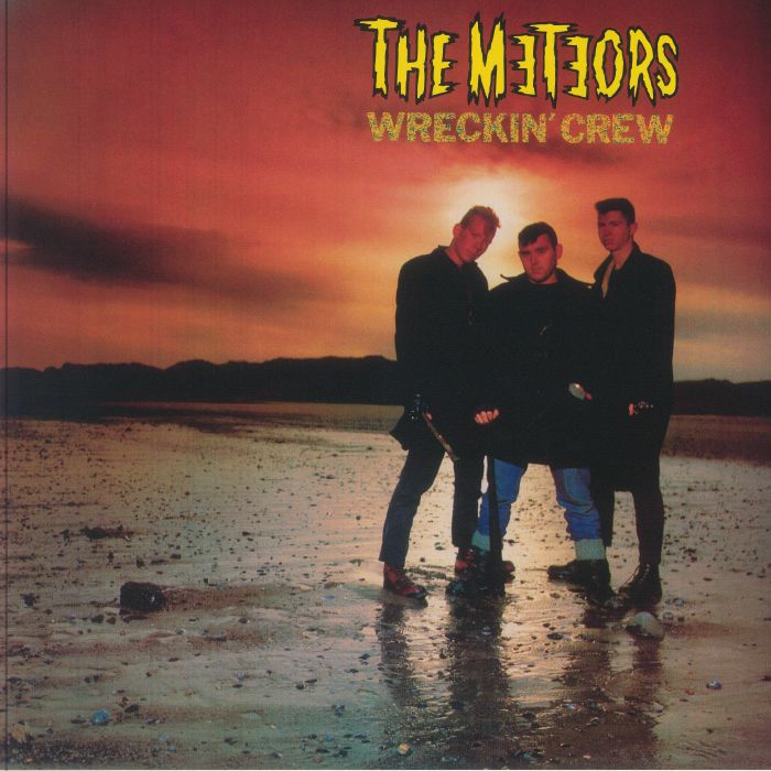 METEORS, The - Wreckin' Crew (reissue) vinyl sleeve