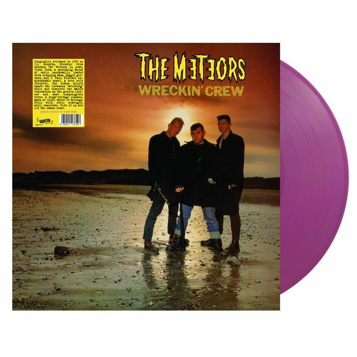METEORS, The - Wreckin' Crew (reissue) vinyl sleeve