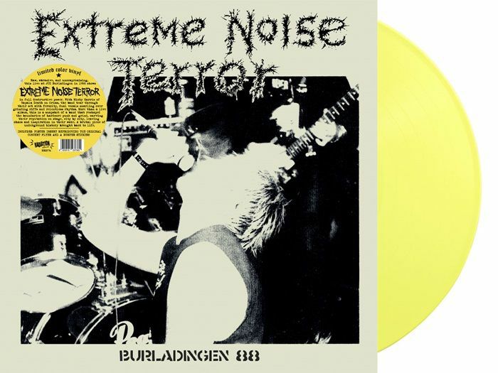EXTREME NOISE TERROR - Burladingen 88 (reissue) vinyl sleeve