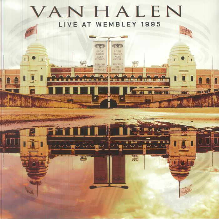 VAN HALEN - Live At Wembley 1995 vinyl sleeve