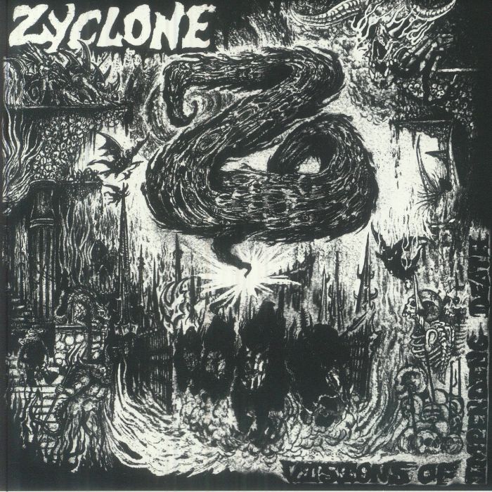 ZYCLONE - Visions Of Impending Death vinyl sleeve