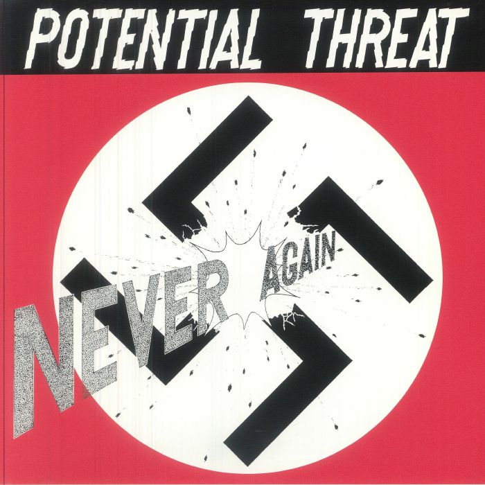 POTENTIAL THREAT - Never Again (reissue) vinyl sleeve