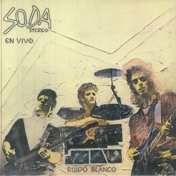 SODA STEREO - Ruido Blanco: En Vivo (reissue) vinyl sleeve