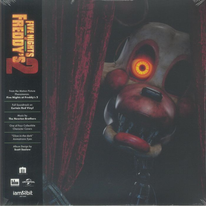 NEWTON BROTHERS, The - Five Nights At Freddy's 2 (Soundtrack) vinyl sleeve