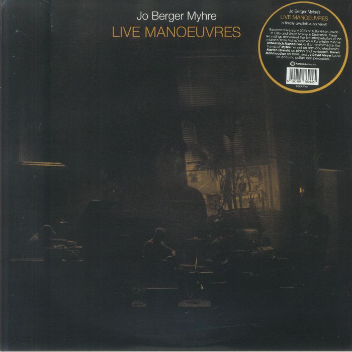 MYHRE, Jo Berger - Live Manoeuvres vinyl sleeve