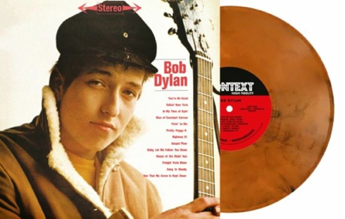 DYLAN, Bob - Bob Dylan (reissue) vinyl sleeve