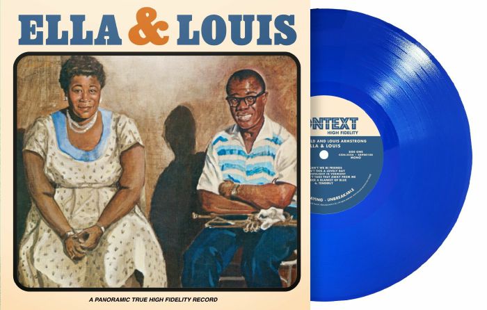 FITZGERALD, Ella/LOUIS ARMSTRONG - Ella & Louis (reissue) vinyl sleeve