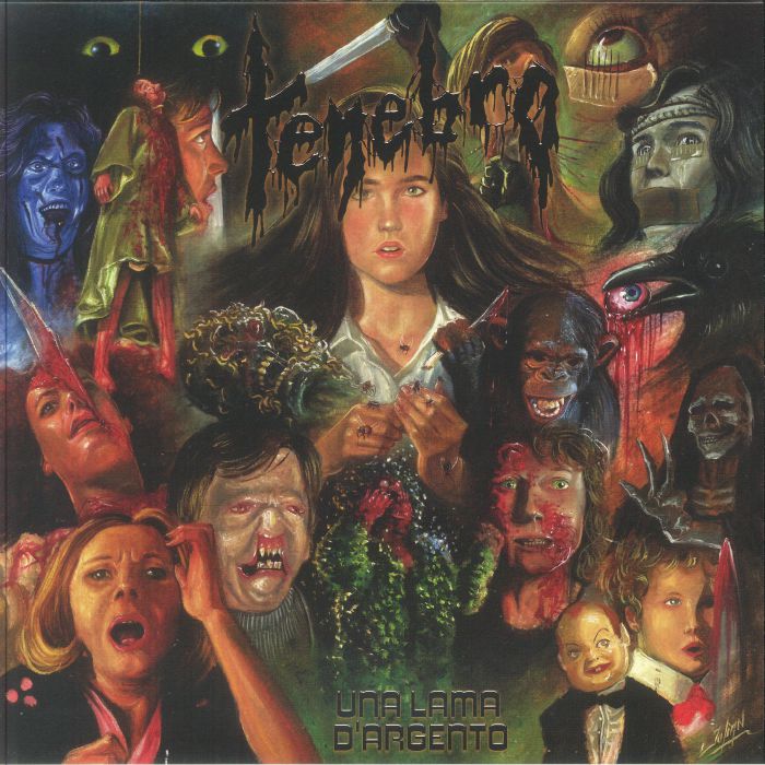 TENEBRO - Una Lama D'Argento vinyl sleeve