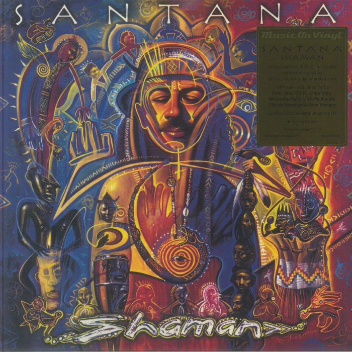 SANTANA - Shaman vinyl sleeve