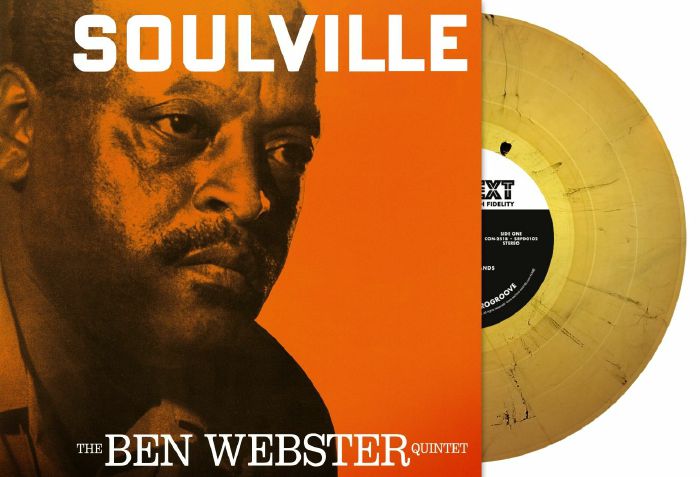 BEN WEBSTER QUINTET, The - Soulville (reissue) vinyl sleeve