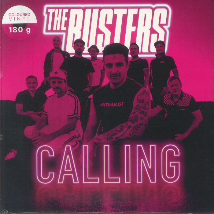 BUSTERS, The - Calling vinyl sleeve