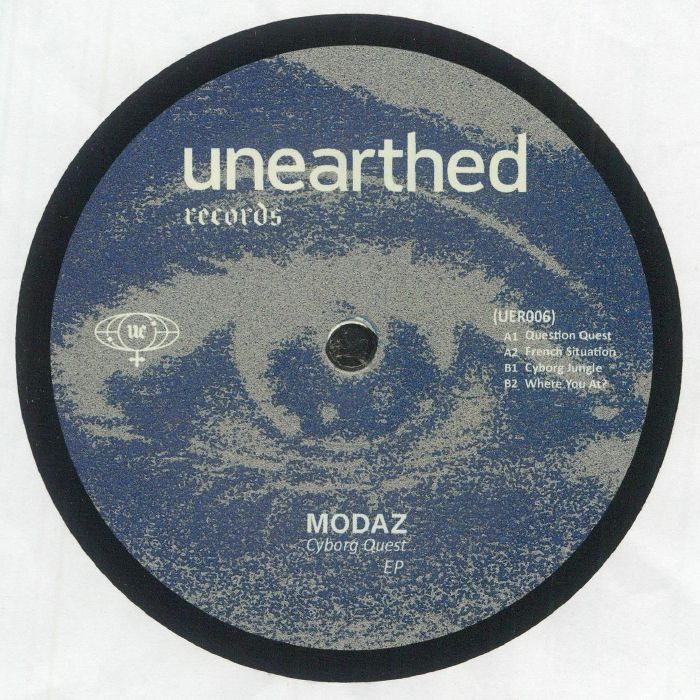 MODAZ - Cyborg Quest EP vinyl sleeve