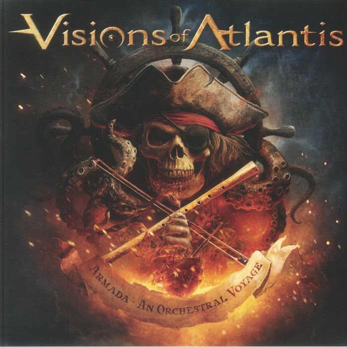 VISIONS OF ATLANTIS - Armada: An Orchestral Voyage vinyl sleeve