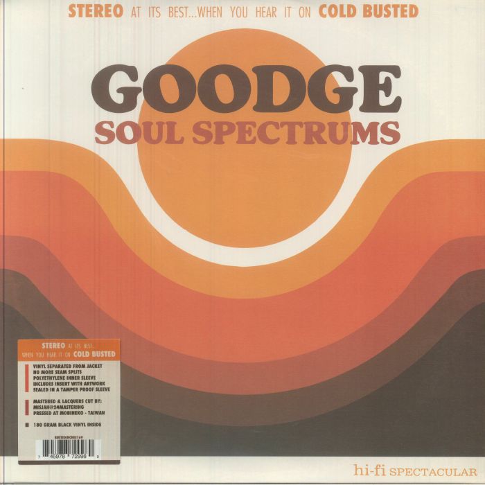GOODGE - Soul Spectrums (reissue) vinyl sleeve