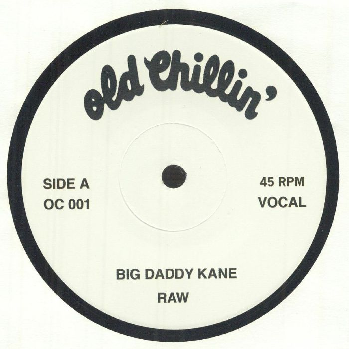 BIG DADDY KANE - Raw (reissue) vinyl sleeve
