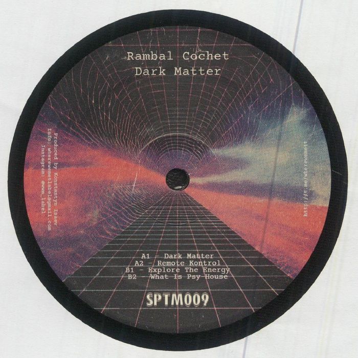 RAMBAL COCHET - Dark Matter EP vinyl sleeve