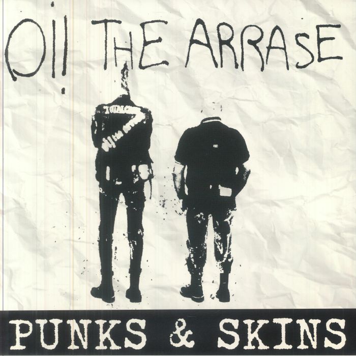 OI! THE ARRASE - Punks & Skins vinyl sleeve