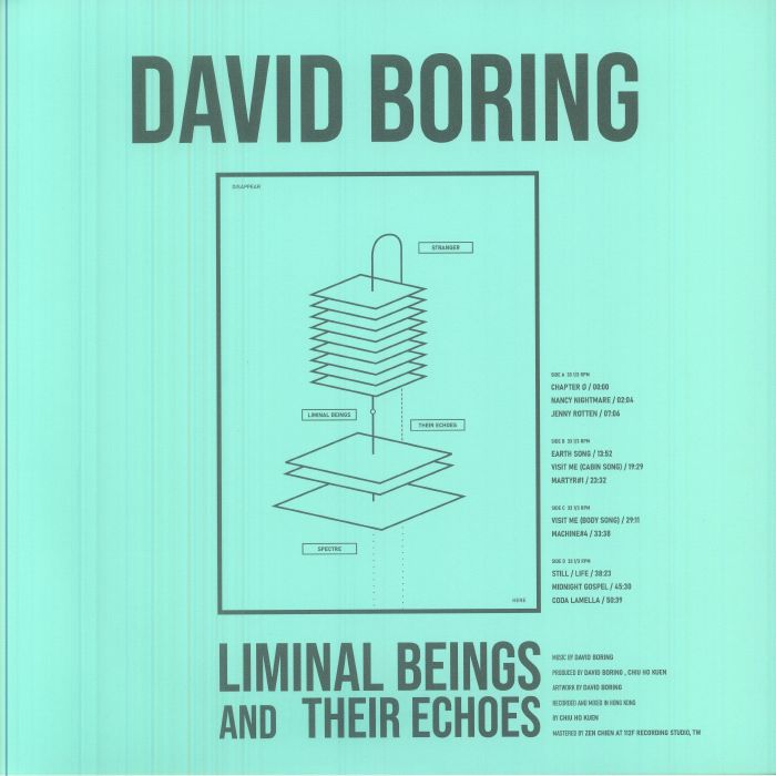 BORING, David - Liminal Beings & Their Echoes vinyl sleeve