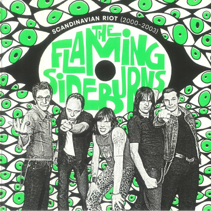 FLAMING SIDEBURNS, The - Scandinvian Riot 2000-2003 vinyl sleeve
