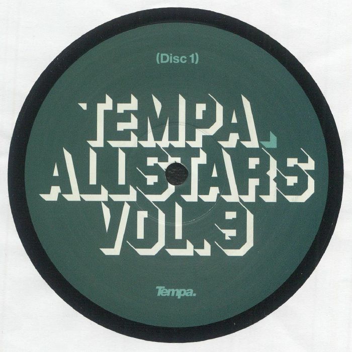 CARREE/96 BACK/HODGE/SLIKBACK/INVT/BEATRICE M/JAN LOUP/D1/MANTRA - Tempa Allstars Vol 9 vinyl sleeve