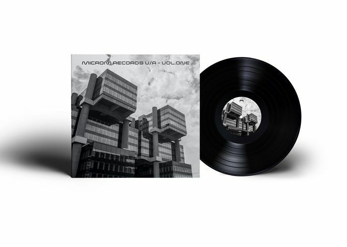 VEMA DIODES/VIRTUAL MANAGEMENT/THE BANDIT/NEGOCIUS MAN/MECANIZADOS COLOMER/IDEOGRAMA/ALLUMYND - V/A Vol One vinyl sleeve