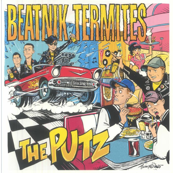 BEATNIK TERMITES/THE PUTZ - Split vinyl sleeve