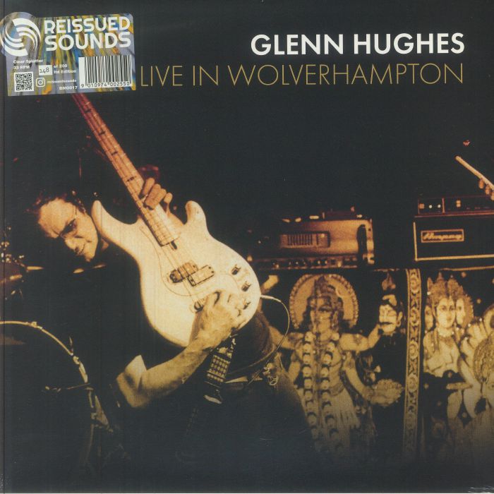 HUGHES, Glenn - Live In Wolverhampton (reissue) vinyl sleeve