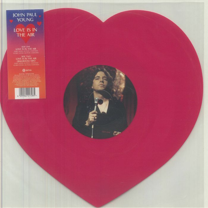 YOUNG, John Paul - Love Is In The Air vinyl sleeve