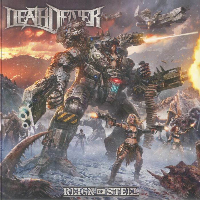 DEATH DEALER - Reign Of Steel vinyl sleeve