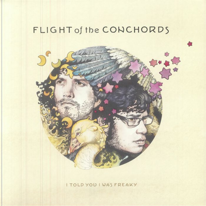 FLIGHT OF THE CONCHORDS - I Told You I Was Freaky vinyl sleeve