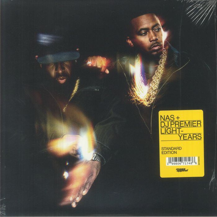 NAS/DJ PREMIER - Light Years (Alternate Artwork Edition) vinyl sleeve