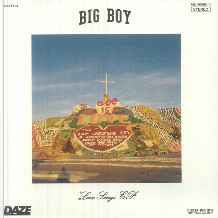 BIG BOY - Love Songs vinyl sleeve