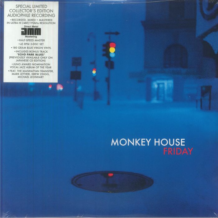 MONKEY HOUSE - Friday (Collector's Edition) (reissue) vinyl sleeve