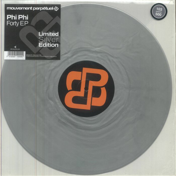 PHI PHI - Forty EP vinyl sleeve